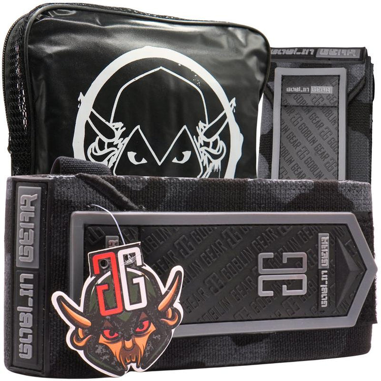 Goblin Gear 42" Super Heavy Duty Competition Grade Weightlifting/Powerlifting Elbow Wraps -