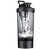 Zongym Electric Protein Shaker Bottle, 22Oz Blender for Mixing Protein, Gym Portable Cup, and Cocktails, BPA Free Self Stirring Shaker with Waterproof Design in Sleek Black