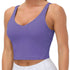 THE GYM PEOPLE Sports Bra for Women Longline Padded Bra Yoga Crop Tank Tops Fitness Workout Running Top Tiktokshopbacktoschool Summer Athletic Wear
