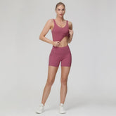 THE GYM PEOPLE Sports Bra for Women Longline Padded Bra Yoga Crop Tank Tops Fitness Workout Running Top Tiktokshopbacktoschool Summer Athletic Wear