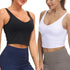 THE GYM PEOPLE Sports Bra for Women Longline Padded Bra Yoga Crop Tank Tops Fitness Workout Running Top Tiktokshopbacktoschool Summer Athletic Wear