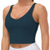 THE GYM PEOPLE Sports Bra for Women Longline Padded Bra Yoga Crop Tank Tops Fitness Workout Running Top Tiktokshopbacktoschool Summer Athletic Wear