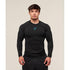 Men Gym Long Sleeves T-Shirt, Comfortable Quick Dry Sportswear for Male, Workouts Fitness Tops, Athletic Tight Shirt