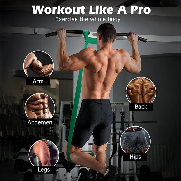 Resistance Band, 5 Counts/Set Durable Stretching Band, Elastic Band for Home Gym Workout, Fitness Equipment for Men and Women, Fitness Workout, Calisthenics Tools, Flex Straps, Exercise Equipment, Fitness Training Band, Home Gym Kit