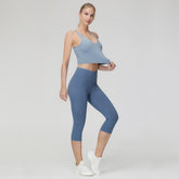 THE GYM PEOPLE Sports Bra for Women Longline Padded Bra Yoga Crop Tank Tops Fitness Workout Running Top Tiktokshopbacktoschool Summer Athletic Wear